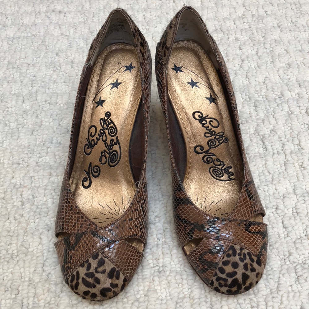 Leopard Print Heels